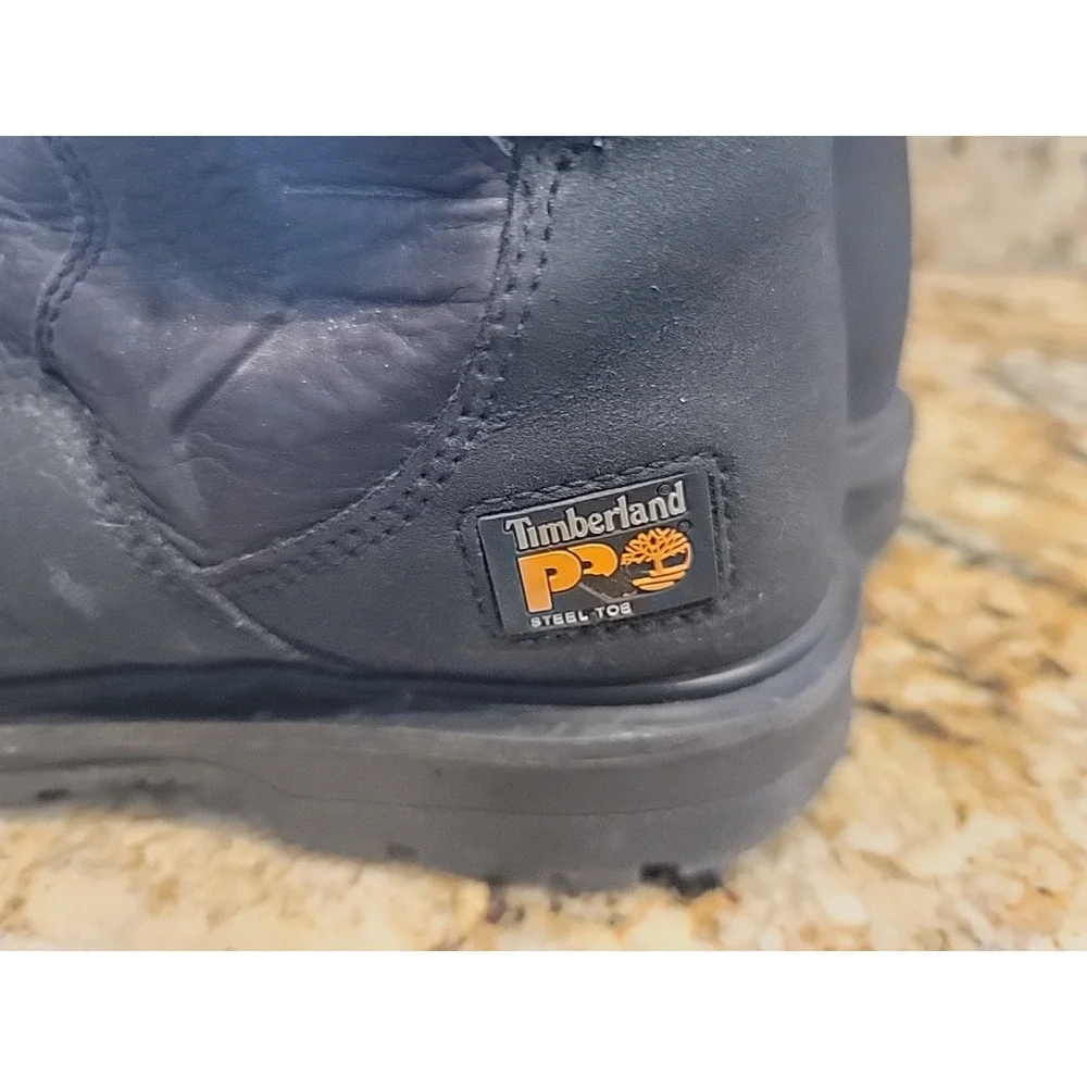Timberland PRO Power Welt Steel Toe Waterproof Work Boot 47001 Brn Mens 9.5m EUC